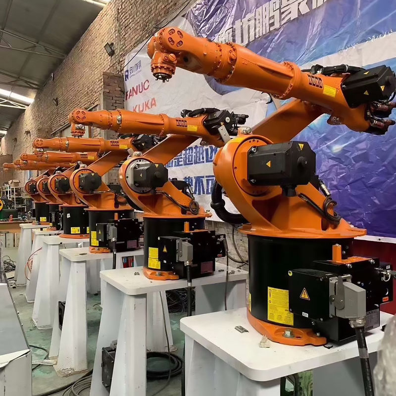 Wall Mounting Used KUKA Robots KUKA KR210 with 6 Axes and IP65 Safety 210kg Super Load Capacity