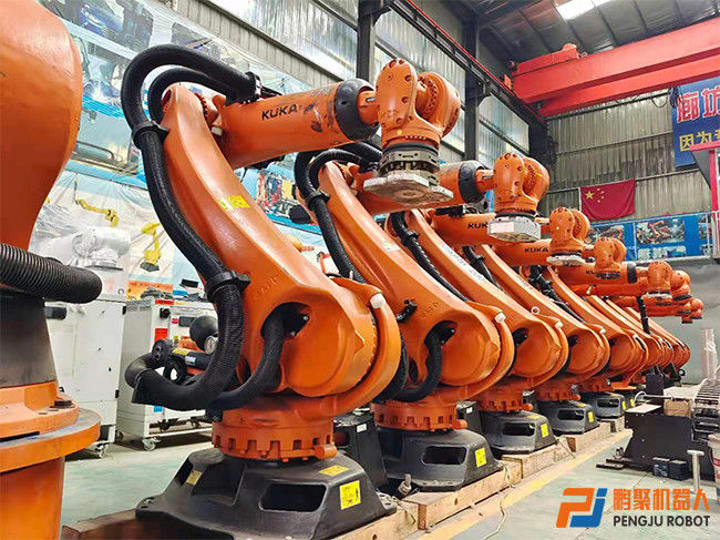 KUKA KR210 Prime 210kg Payload Palletizing Solution Kuka Programming Palletizing Robot With 2700 Mm Reach Handling Spot Welding Robot