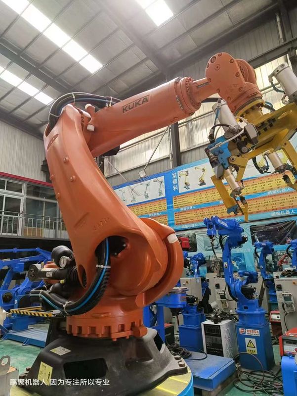 KUKA KR210 Prime 210kg Payload Palletizing Solution Kuka Programming Palletizing Robot With 2700 Mm Reach Handling Spot Welding Robot