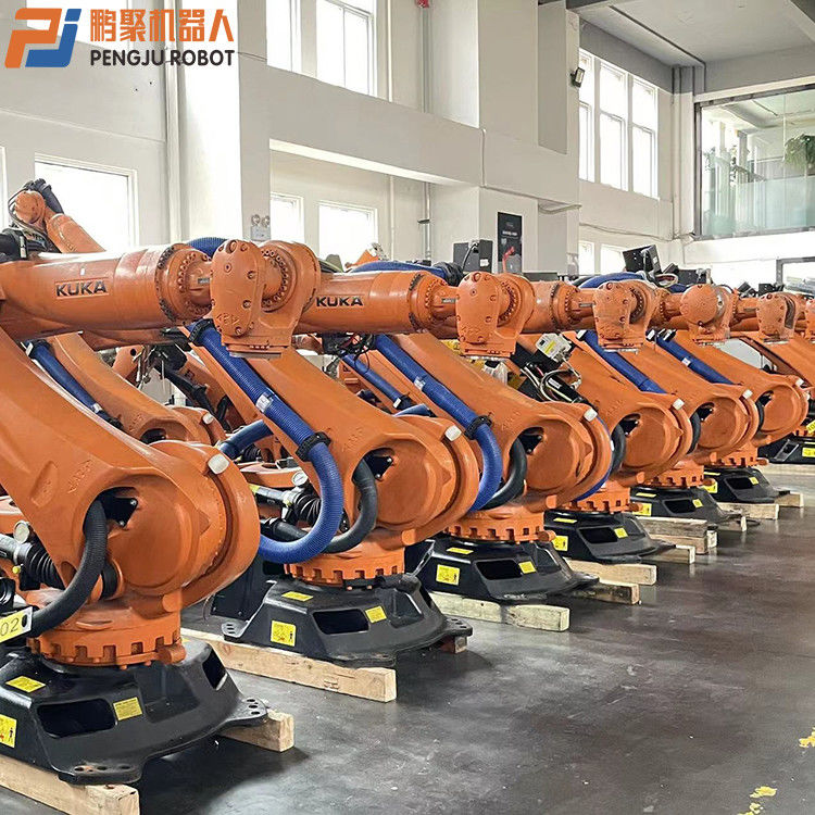 KUKA KR210 Prime 210kg Payload Palletizing Solution Kuka Programming Palletizing Robot With 2700 Mm Reach Handling Spot Welding Robot