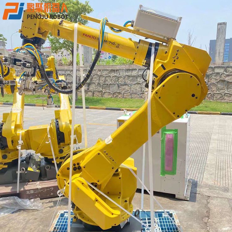 Fanuc Robot Part Selection Trans­fer­ring Pal­letiz­ing Pack­ing Machine Load­Ing Fanuc M-710iC/50 (R-30iA