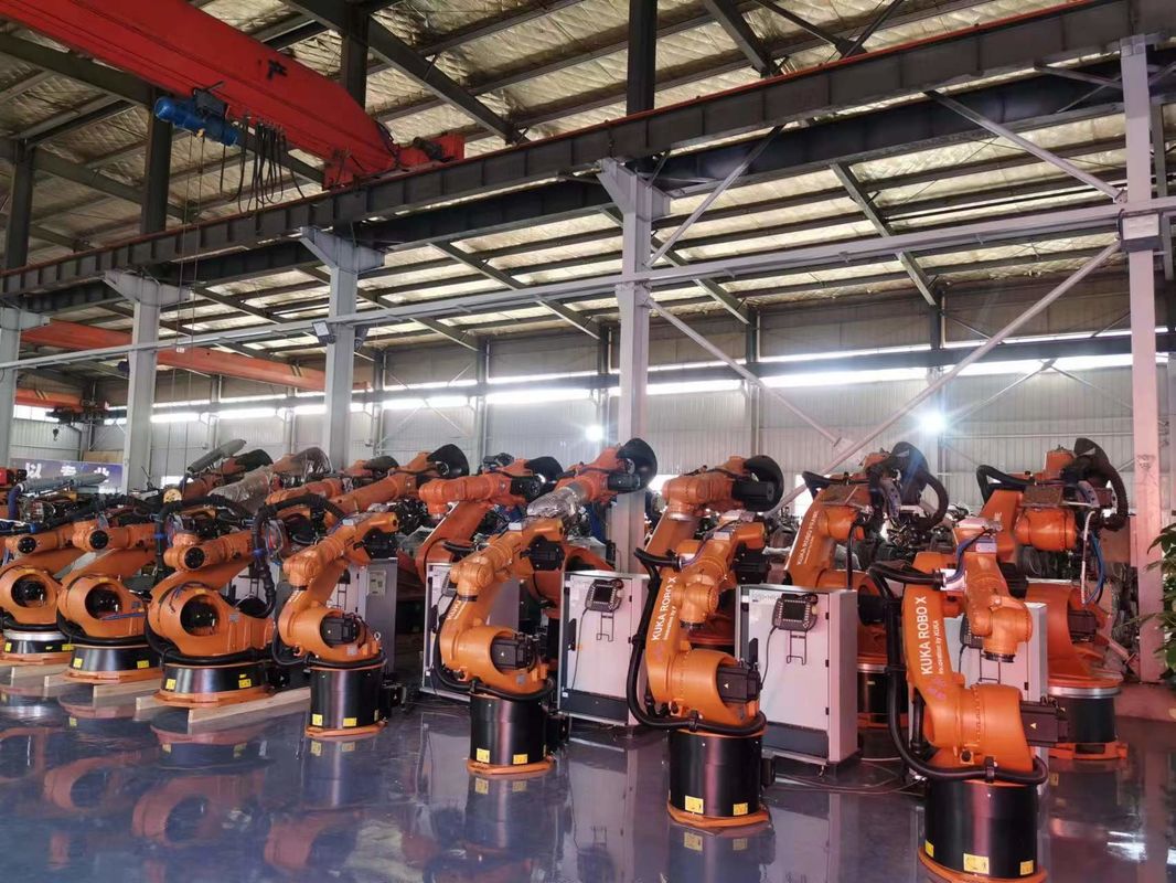 Pre Owned 210 Kg Payload Robotic Arm AC380V Power Supply Kr210 Model Drilling 3D Laser Vision Fiberglass Cutting Laser