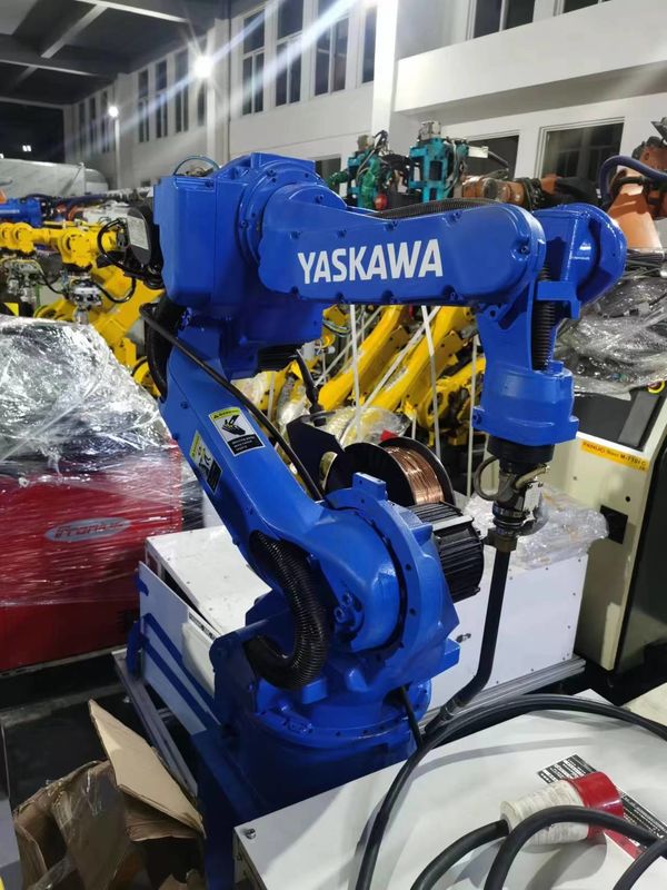 Industrial Welding MA1400 Yaskawa Used Robotic Arm With 3kg Payload With Control Cabinet 6 Axis
