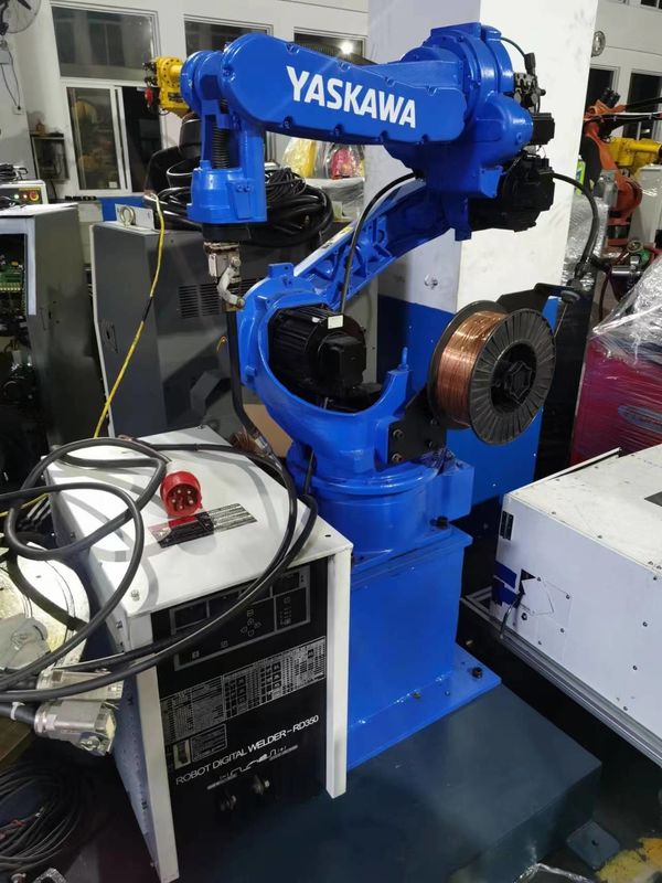 Industrial Welding MA1400 Yaskawa Used Robotic Arm With 3kg Payload With Control Cabinet 6 Axis