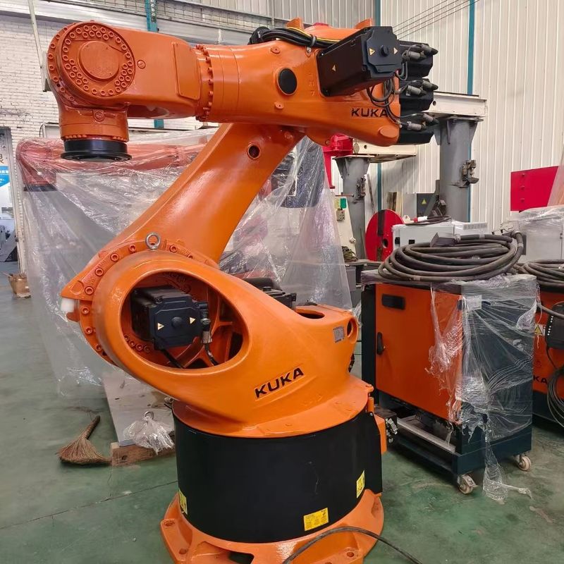 Maximize Your Production With Used KUKA Robots KR360-3 And KRC4 Controller ARC Welding Assembly Of Part Loading And Unloading Cutting Robot