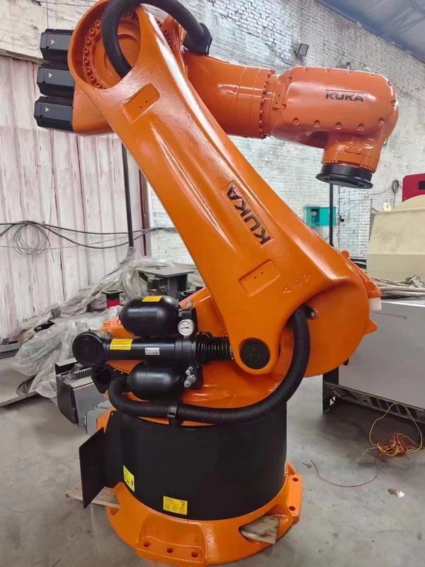 Maximize Your Production With Used KUKA Robots KR360-3 And KRC4 Controller ARC Welding Assembly Of Part Loading And Unloading Cutting Robot