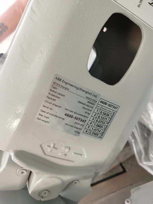 IRB 4600-60/2.05 IRC5 Controller Used ABB Robots 6 Axis Robotic Arm 2050mm Range Highly Reliable And Efficient