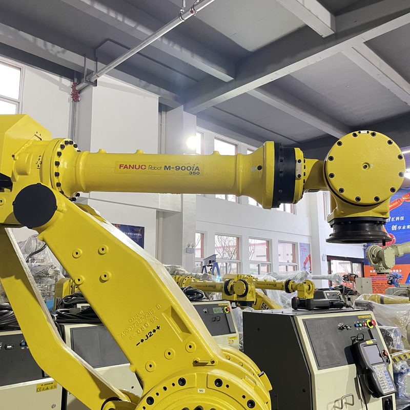 Industrial Robot 6 Axes Fanuc M-900iA/350 Welding Robot 350kg payload 2655mm reach for Handling Polishing Assembly and Glueing Adhesive Bonding