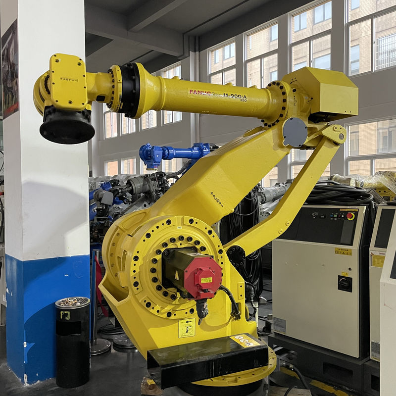 Fanuc M-900iA 350 Used Robots 6 Axes 2655mm Reach R30iA Controller Perfect for Palletizing and More