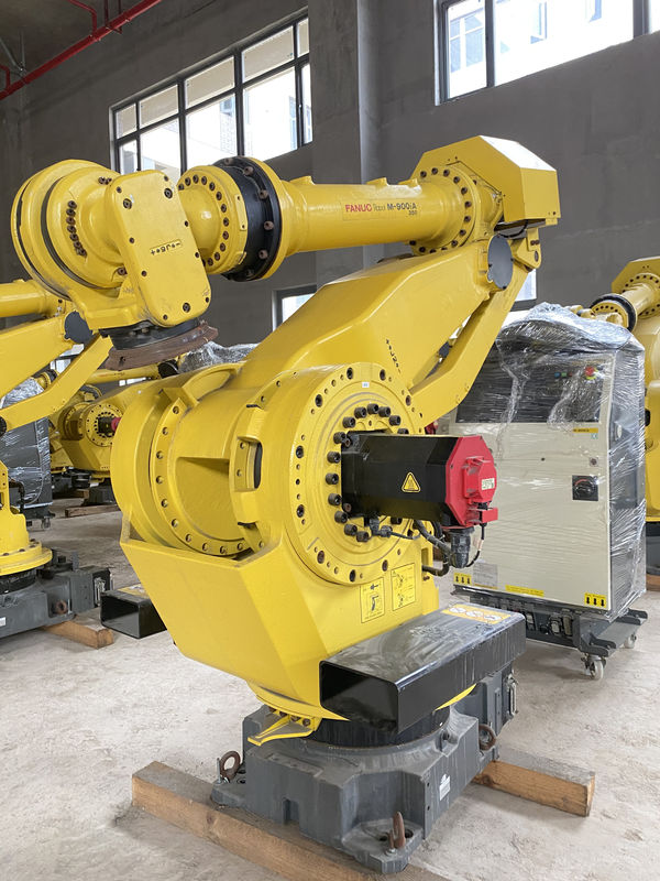 Fanuc M-900iA 350 Used Robots 6 Axes 2655mm Reach R30iA Controller Perfect for Palletizing and More