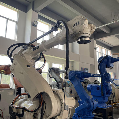 Used Industrial ABB Wooden Edge Milling Robot Grinding Machine ABB6640-130 3.2