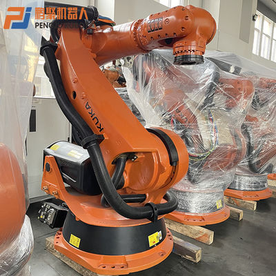 Used KUKA Robot KR210 Auto Parts Handling Palletizing Robot Arm C2 Control Cabinet