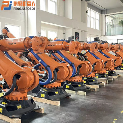 KUKA KR210 Prime 210kg Payload Palletizing Solution Kuka Programming Palletizing Robot With 2700 Mm Reach Handling Spot Welding Robot