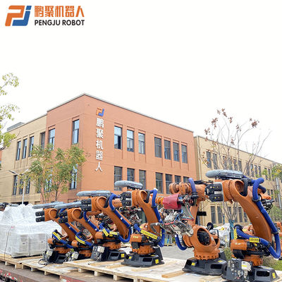 Kuka Programming Palletizing Robot with ±0.1 Mm Repeatability and Easy Integration into Existing Systems