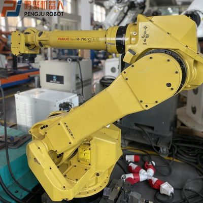 50kg Payload Used FANUC Robots For Industrial Dispensing , Machine Loading , Material Handling
